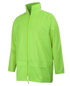 RAIN SHELL JACKET - PVC COATED, WATERPROOF, LIGHTWEIGHT