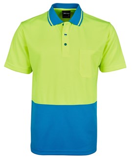 JBS HIVIS NON CUFF TRADITIONAL POLO