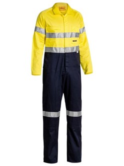 HI VIS LIGHTWEIGHT COTTON OVERALLS -DAY/NIGHT