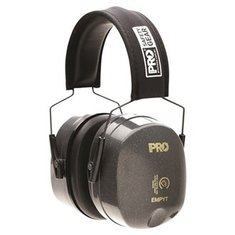 PYTHON EAR MUFFS SLIMLINE, BLACK - CLASS 5