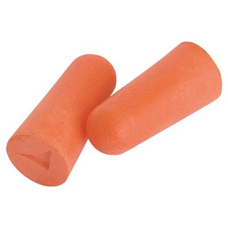 DISPOSABLE PU FOAM EARPLUGS, - 1 PAIR