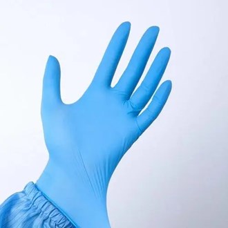 HEAVY DUTY BLUE NITRILE DISPOSABLE GLOVES -Disposable Gloves