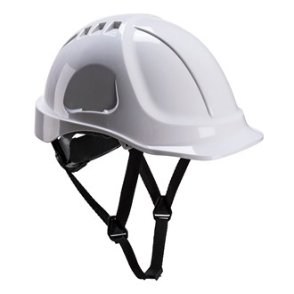 ENDURANCE PW HARD HAT - MICRO PEAK, UNVENTED, CHIN STRAPS, RACHET ADJUST