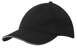 Brushed Heavy Cotton Sandwich Trim Cap