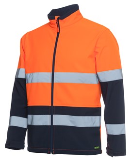 HORIZON SOFTSHELL JACKET, HI VIS, WATER RESISTANT 