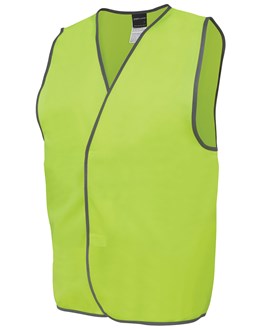 SLEEVELESS SAFETY VEST - VELCRO CLOSE, DAY ONLY