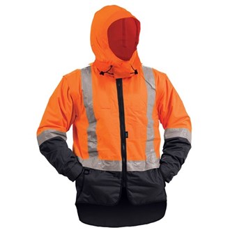 BISON STAMINA WARM JACKET - ZIP OFF SLEEVES, WATERPROOF