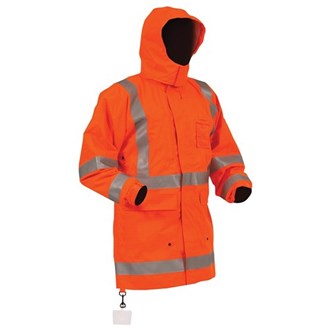 BISON FIRE RETARDANT ANTISTATIC TTMC-W17 JACKET, FLEECE LINED, WATERPROOF