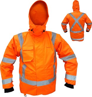 STORMPRO TTMC WARM JACKET -Zip-Off Sleeves, Waterproof cuffs