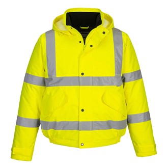 PW GALE FORCE BOMBER HI VIS JACKET