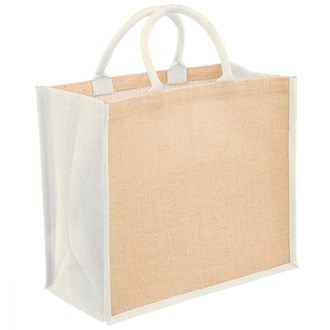 LARGE ECO JUTE PICNIC BAG 