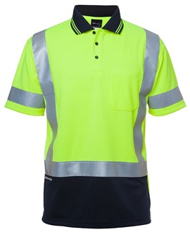 HI-VIS SHORT SLEEVE POLO - Day/Night