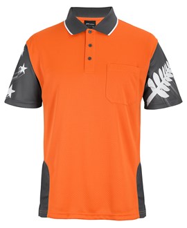 SILVER FERN HI-VIS POLO - Day Use | Short Sleeve