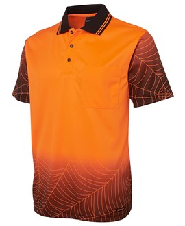 HI VIS WEB POLO - Polyester | Short Sleeve