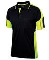 STREET POLO - Hi Vis Panels, Reflective Strips, Polyester, Quick Dry Micro Mesh Fabric