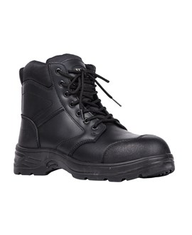 ROCKMAN JB SAFETY BOOTS -SIDE ZIP, SLIP SAFE