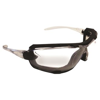 AMBUSH FOAM BOUND SAFETY GLASSES- Optional Arms or Head Strap