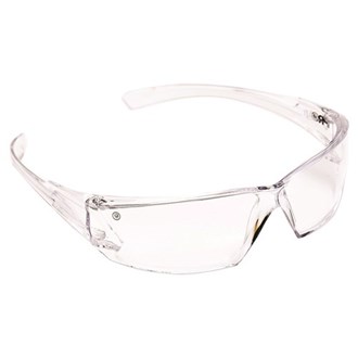 BREEZE MKII SAFETY GLASSES - Medium Impact, Comfortable Wrap Arms | UV Protection } Anti Scratch | Anti Fog