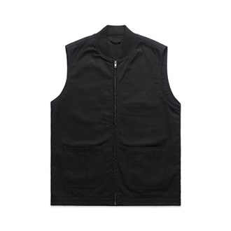 AS COLOUR MENS CANVAS VEST