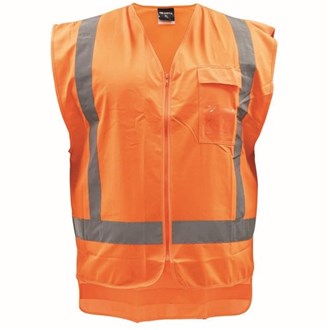 X-BACK HI-VIS VEST - TTMC | Sleeveless